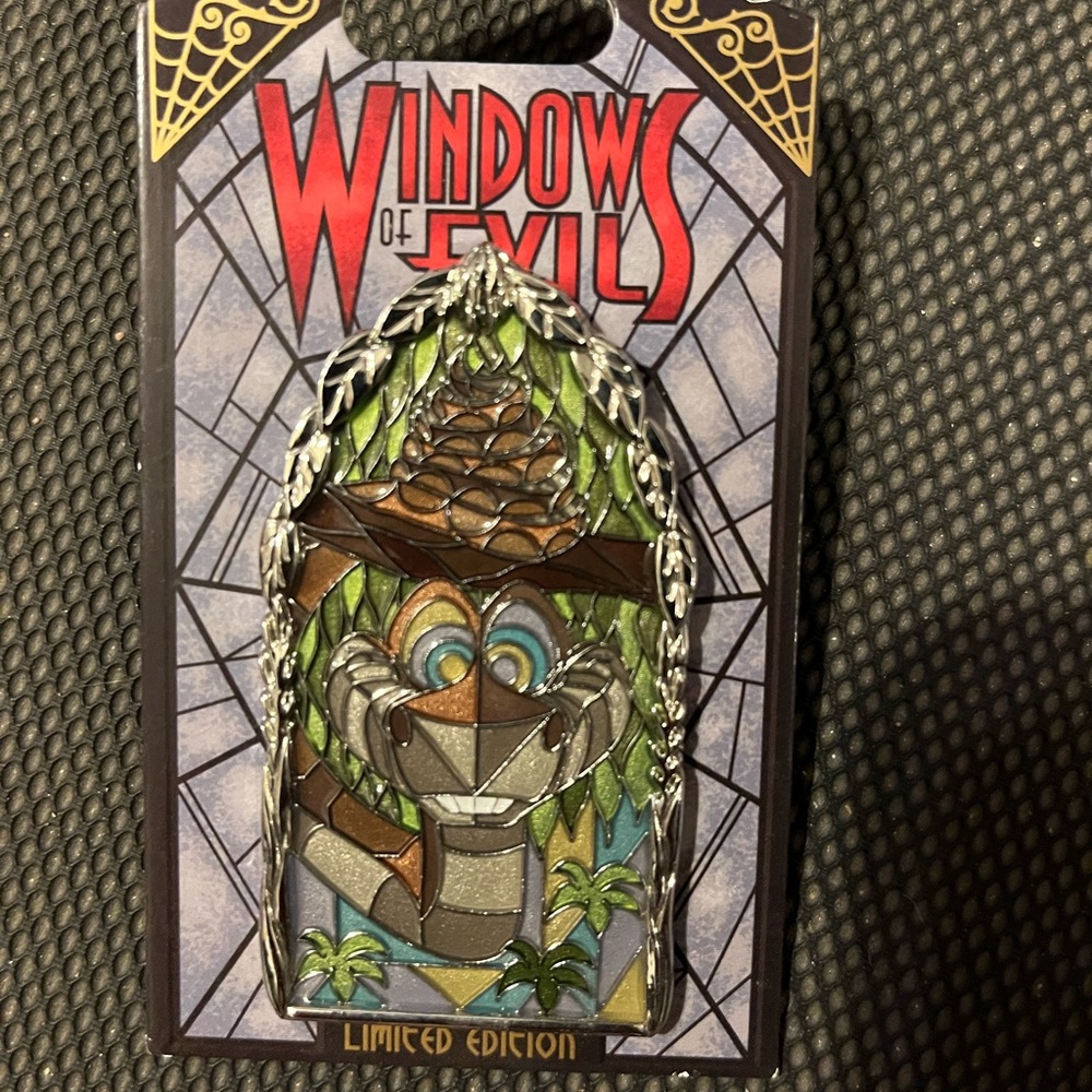 Disney Windows of Evil Kaa Pin